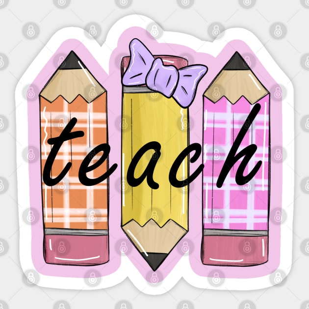 teach Sticker by ithacaplus